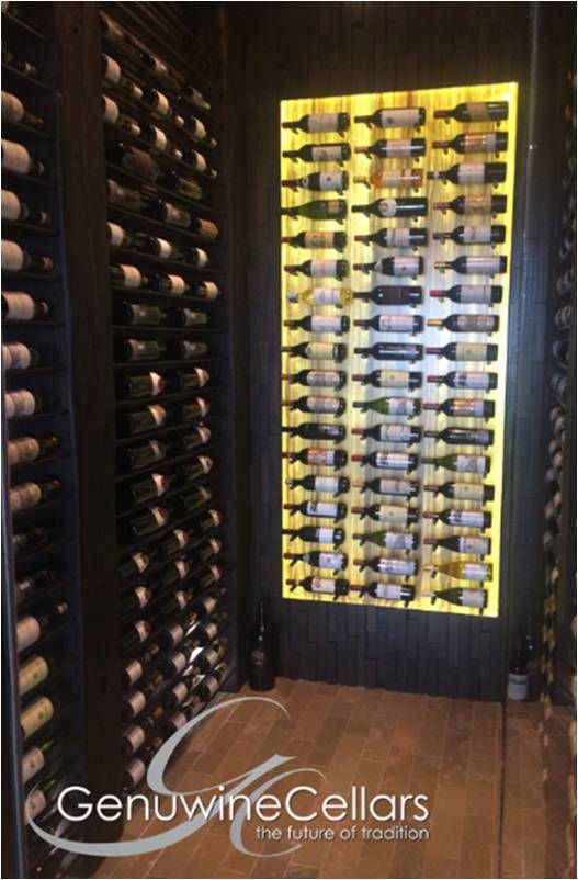 Tastefully Designed Contemporary Wine Racks by Genuine Wine Cellars