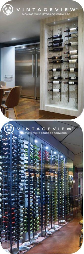 VintageView Metal Wine Racks Offered by Baltimore Builders