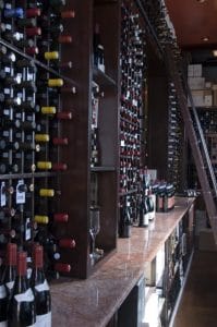Wooden Racking for Commercial Wine Display