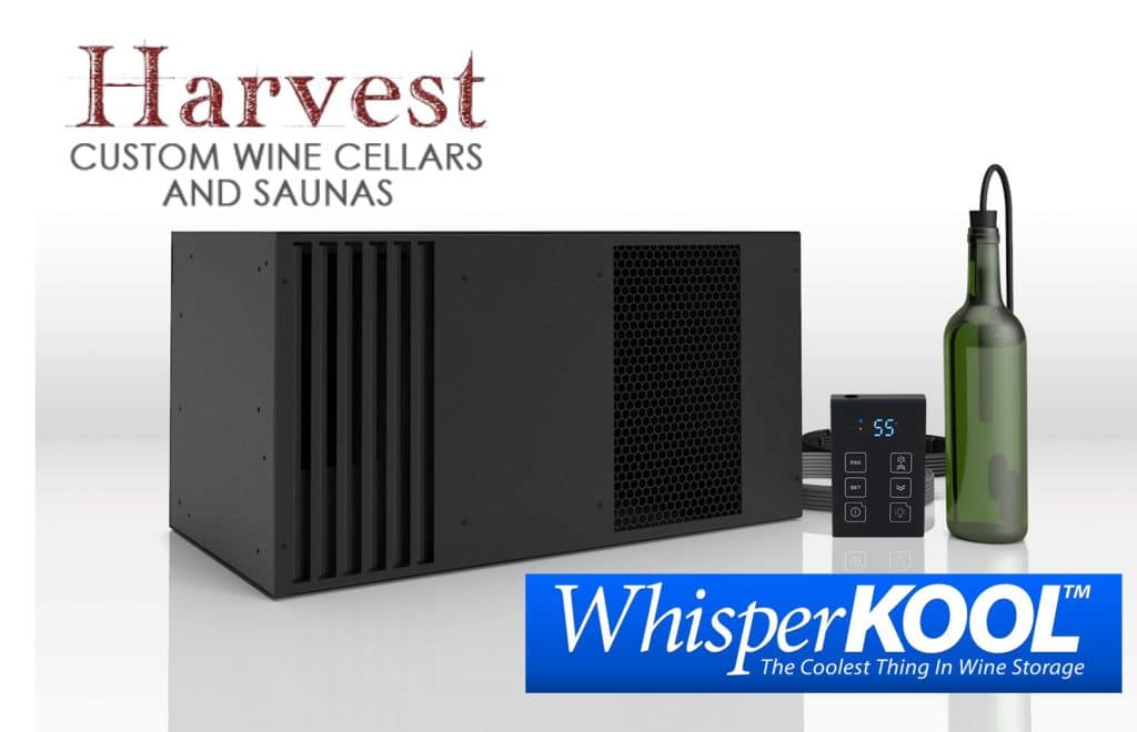 whisperkool cooling system commercial residential wine cellar