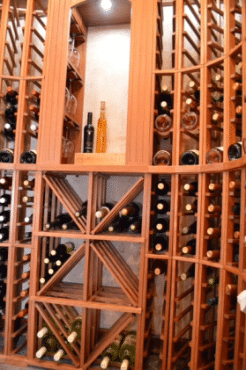 Mahogany Wood Wine Racks Custom Wine Cellars by Mclean Virginia Builders