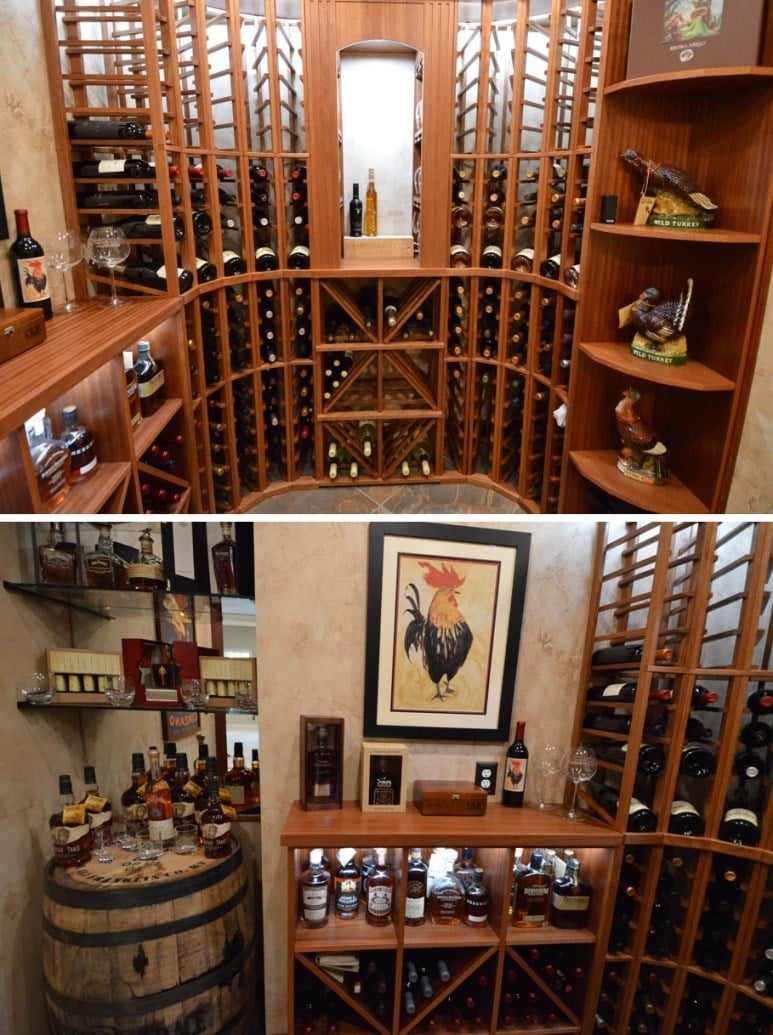 Home Wine Cellar Built by Experts for Wine and Whiskey