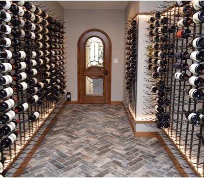 Home Wine Cellar in Richmond, Virginia