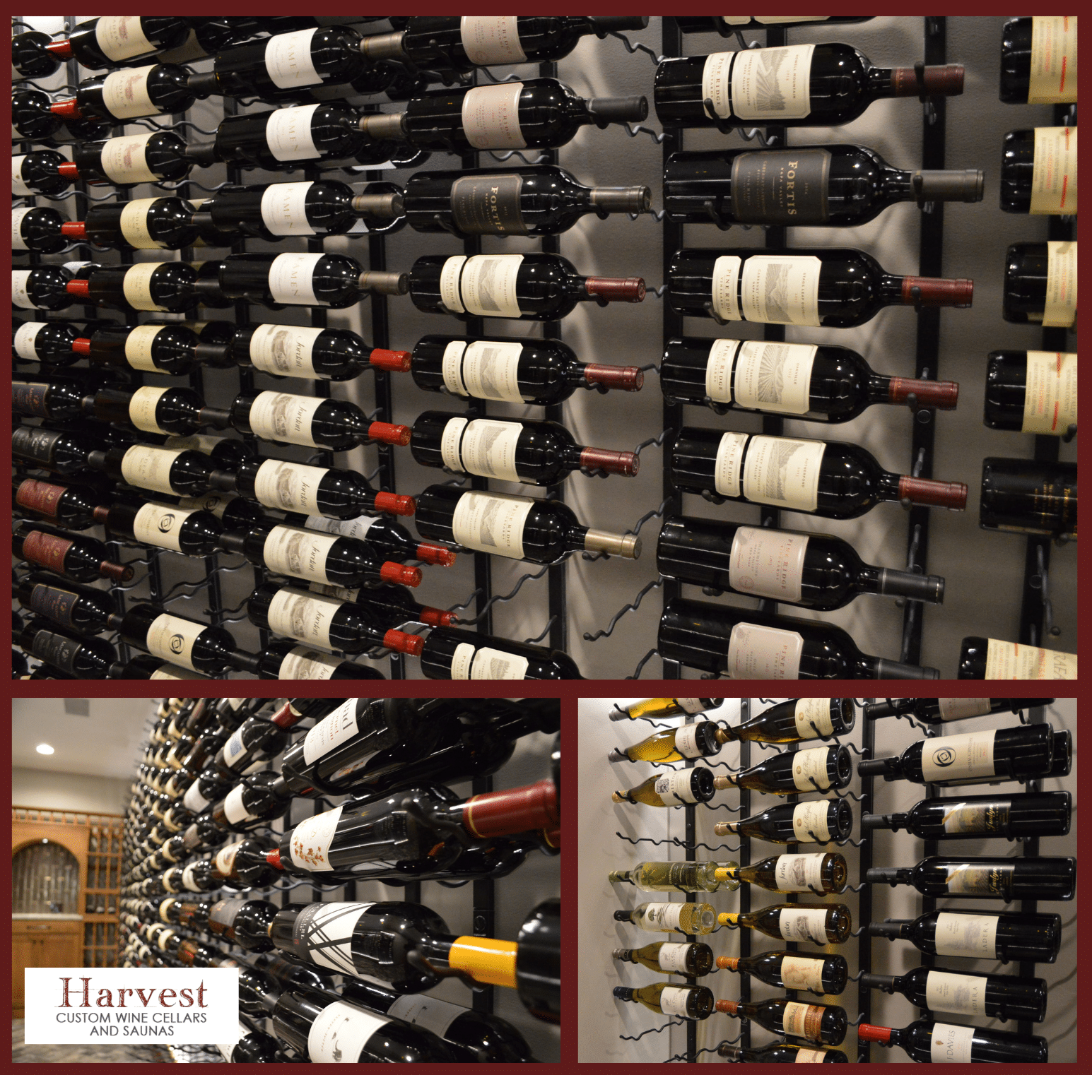 Metal Wine Racks Accommodating Large-Capacity of Wine Bottles for Display