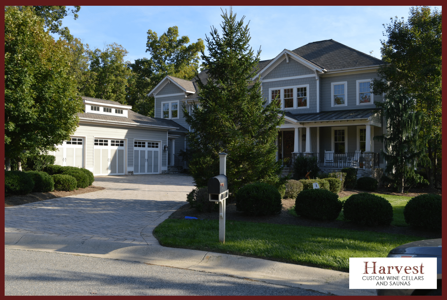 A Modern Wine Cellars Project Achieved in this Beautiful Residential House in Richmond, Virginia