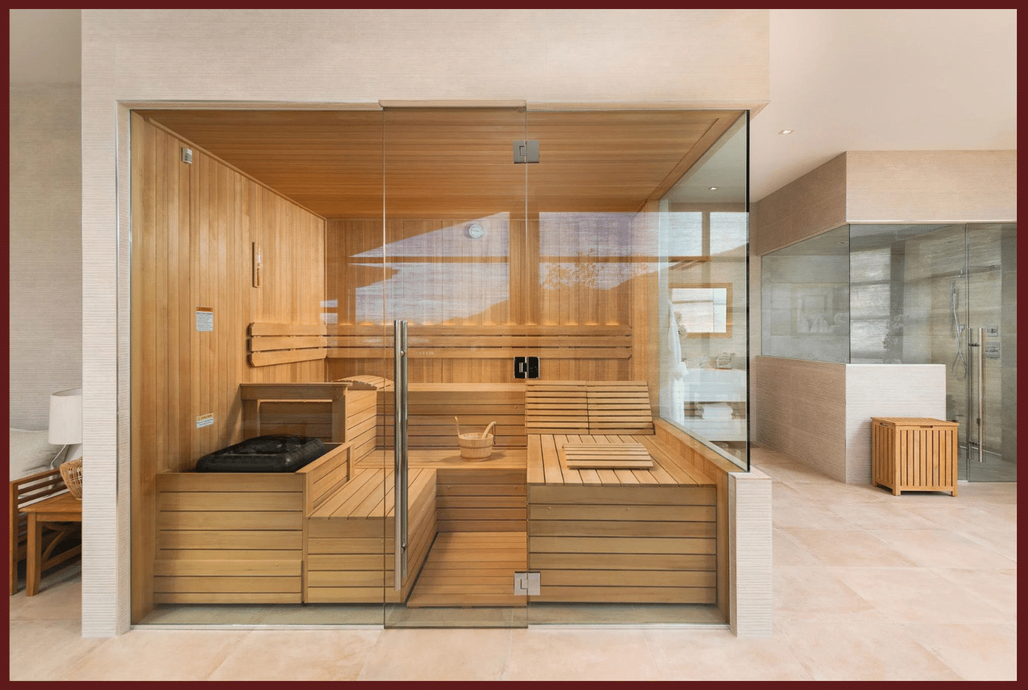 This is One of the Ideal Home Sauna Designs You May Consider Within the Comfort of Your Home