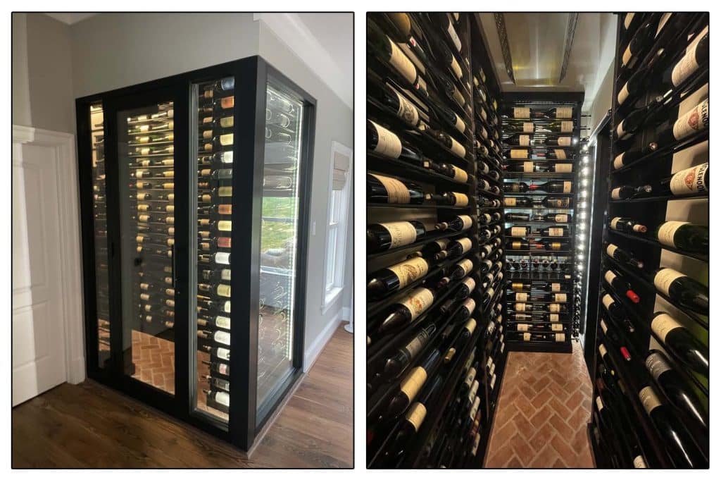 From Storage Shed, Harvest Wine Cellars Completed the Wine Cellar Project with Amazing Result!