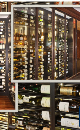 Next time you're in Washington D.C., stop by Wolfgang Puck's restaurant CUT in the historic Rosewood Hotel to see this amazing custom commercial wine cellar!