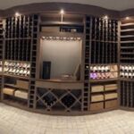Harvest's design team did a phenomenal job with this wine cellar. It allows for a large amount of storage and looks absolutely gorgeous!