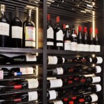 LED Lighting allows each bottle to shine.