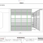 Custom Wine Cellar Lighting Design, Wall B