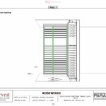 Custom Wine Cellar Lighting Design, Wall F