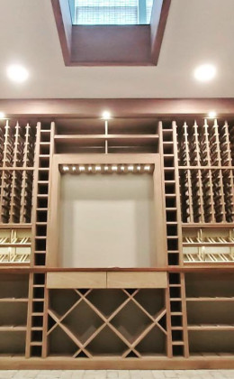 Harvest specializes in turning your wine storage dreams into a reality, just as we did in this incredible home wine cellar.