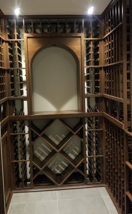 Proper lighting is critical. You want to be able to see your wines without adding any heat to the room. LED's are a perfect choice to accomplish both goals.