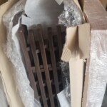 The treasure arrives! Now to assemble and start storing wine!