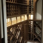 LED lights showcase this reveal row, designed for displaying your favorite bottles.