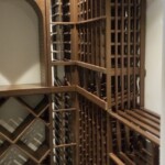 Corners can be tricky. A configuration like this makes the most use of the available space.