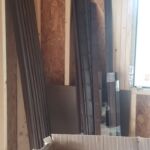Our wooden racks are often a combination of custom work and kit racking. Here's what the components look like right out of the box.