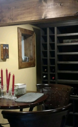 Your custom wine cellar can be a wonderful place for friends and family to gather, taste wine, and converse.