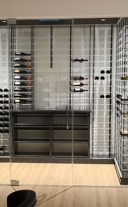 What do you want inside your own modern home glass wine cellar?